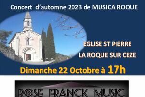 Concert avec le DUO ROSE & FRANCK