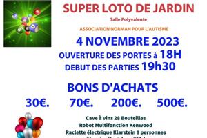 Super Loto de JARDIN Pour l'AUTISME