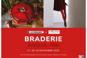 BRADERIE LE CREUSET/ LE BOURGET 2023