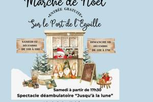 Marché de Noël sur le port de l'Eguille