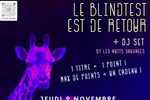Blind test par les nuits sauvages 