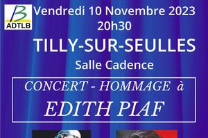 Concert hommage à Piaf par Catherine DARGENT, avec Sergio TOMASSI