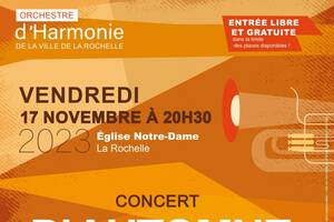 Orchestre d'Harmonie de la Ville de La Rochelle - Concert d'Automne 2023