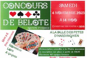 CONCOURS DE BELOTE