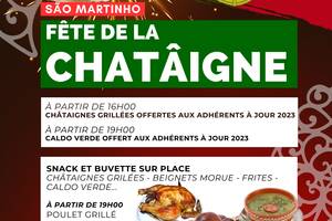 FÊTE DE LA CHÂTAIGNE SÃO MARTINHO