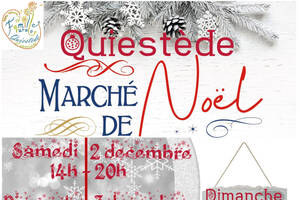 Marché de Noël de Quiestède les 2 et 3 décembre 2023