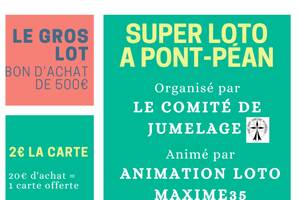 Super Loto du Comité de Jumelage de Pont-Péan