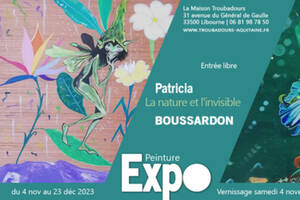Vernissage exposition de peinture Patricia Boussardon