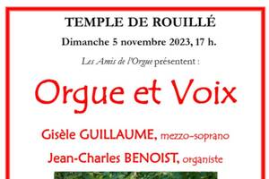 Concert Orgue et voix