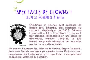 Spectacle de clowns!