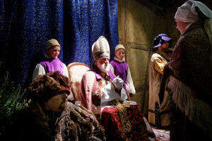 photo L'arrivée du saint Nicolas