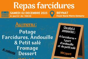 Repas farcidures