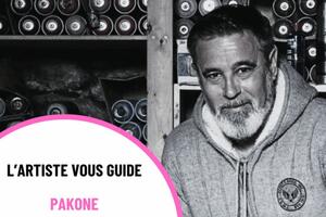 Visite commentée du street-artiste Pakone