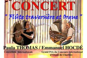 Concert Flûte traversière et orgue