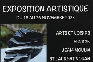Exposition artistique, Saint-Laurent-Nouan 41220, du 18 au 26 Novembre 2023