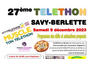 TELETHON SAVY-BERLETTE 2023