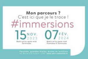 Mercredi 15 novembre, Immersion des terminales