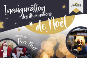 Inauguration des Illuminations d'Angles