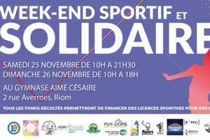 Week-end sportif et solidaire