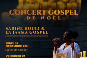 Concert de Noël Sabine Kouli et la Jaama gospel