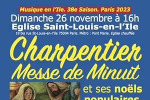 Messe de Minuit de Marc-Antoine Charpentier et ses noëls populaires chantés par le public