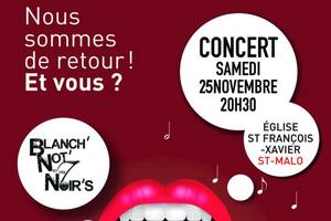 Concert Blanch'not et les 7 noires