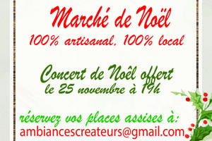 Marché de Noël 100% artisanal