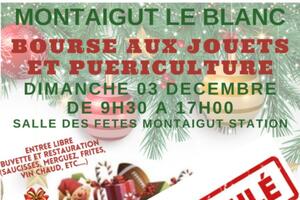 BOURSE AU JOUETS ET PUERICULTURE