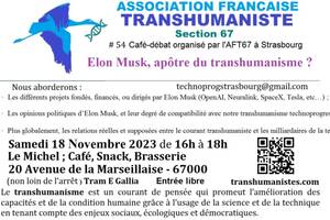 Conférence : Elon Musk ; Apôtre du Transhumanisme ?