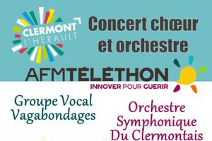 Concert choeur et orchestre au profit du Téléthon 2023