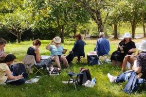 photo Stage aquarelle/carnet de voyage Au Pays des Mille Etangs