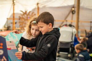 La bibliomobile s’invite au marché dominical