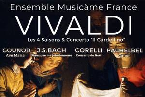 Concert de Noël à Montpellier : Les 4 Saisons de Vivaldi, Concerto de Noël de Corelli, Canon de Pachelbel, Ave Maria de Gounod