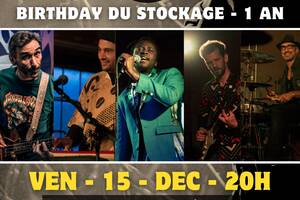 Concert John Bleck Band - Le Stockage fête ses 1 an !!!