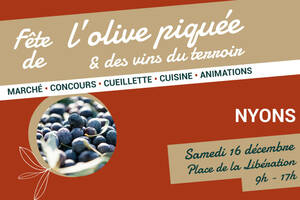 23ème Fête de l'Olive Piquée et des vins du terroir