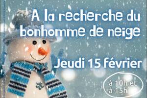 Jeu de piste à la recherche du bonhomme de neige