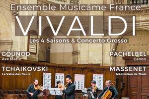 Concert du nouvel an à Paris : Les 4 Saisons de Vivaldi, Canon de Pachelbel, Médiation de Thaïs, Ave Maria de Gounod