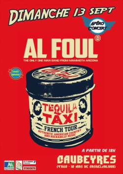 Apéro-Concert avec Al Foul - Tequila Taxi French Tour