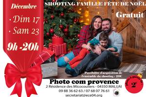 Shooting Famille Fête de Noël