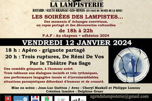 Soirée des Lampistes (Apéro partagé et pièce de théâtre)