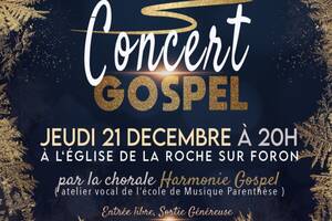Harmonie Gospel en concert à La Roche Sur Foron