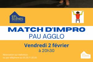 Match d’improvisation Pau agglo