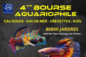 photo 4ème Bourse Aquariophile -  Aqua Récif 86 - Eau douce - Eau de mer - Crevettes -  Jardres 