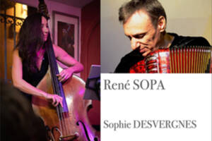 Duo René SOPA accordéon & Sophie DESVERGNES contrebasse
