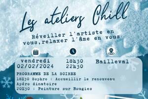 Atelier Chill - Peinture sur Bougie et séance sophrologie