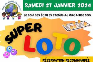 SUPER LOTO du Sou des écoles Stendhal 