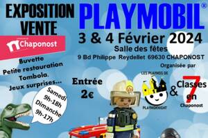 2ème Exposition Vente de PLAYMOBIL de Chaponost