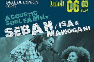 Acoustic soul family : Sebah, Isa et Mawogani.