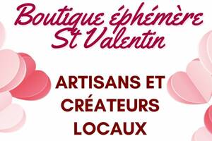 Boutique éphémère de la St Valentin