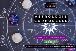 Atelier Astrologie Corporelle - Relation entre le corps et les étoiles